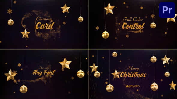 Christmas Card For Premiere Pro - VideoHive 49599113