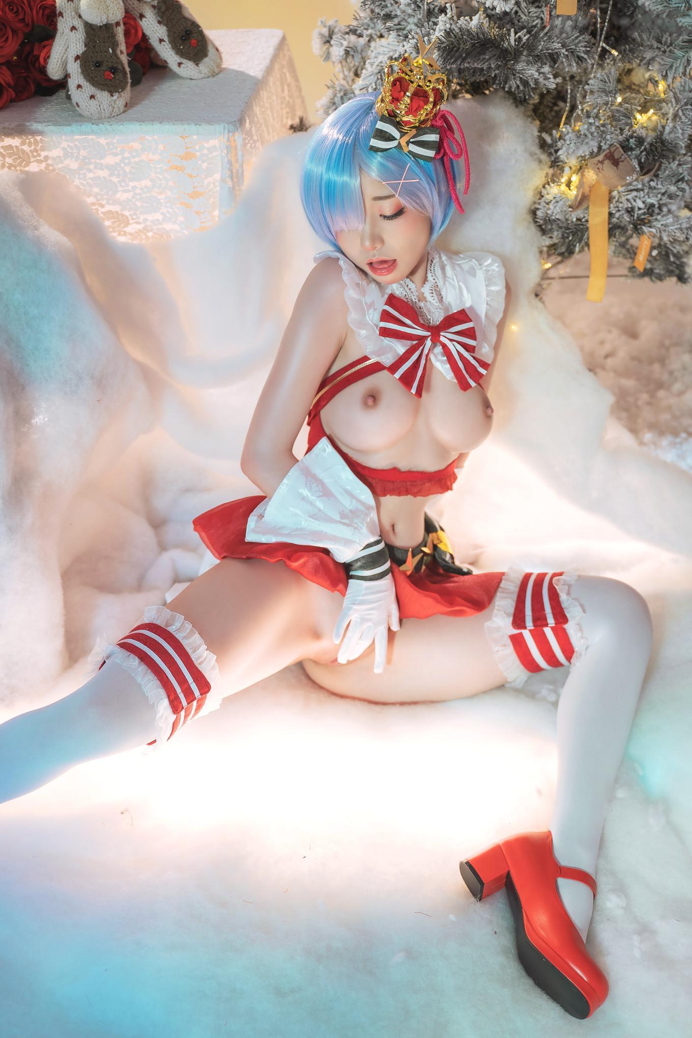 Nekokoyoshi 爆机少女喵小吉, 写真集 Christmas Begins(15)