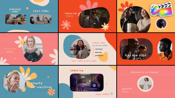Youtube Scenes For Fcpx - VideoHive 52704854