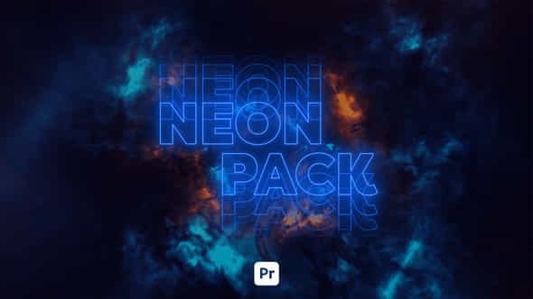 Kinetic Neon Typo - VideoHive 46117833