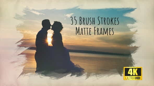 Brush Strokes - 35 4K - VideoHive 24131903
