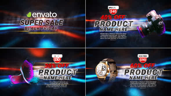 Black Friday Sale Super Sale Promo - VideoHive 40965314