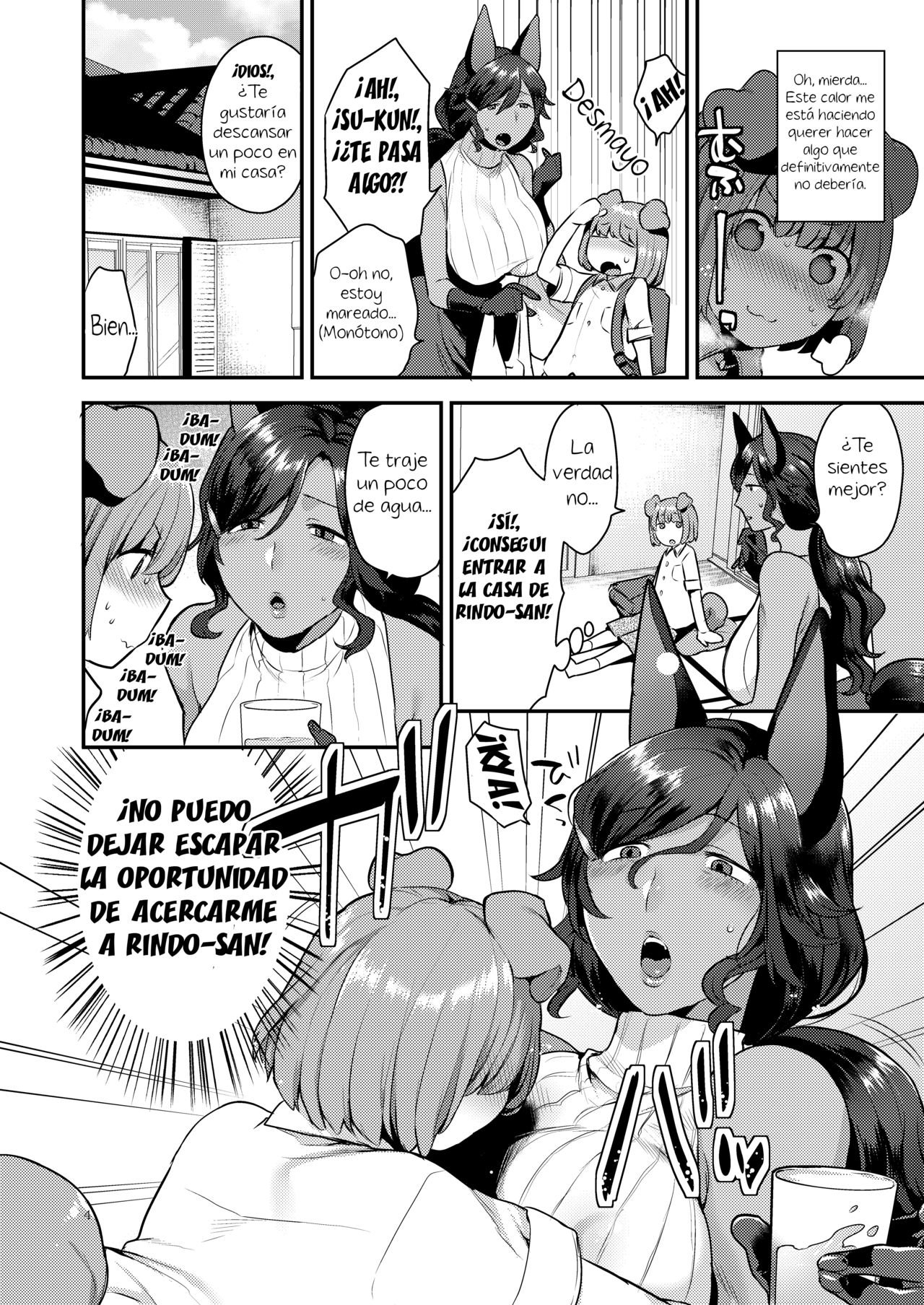 La bastante peluda Rindo-san - 3