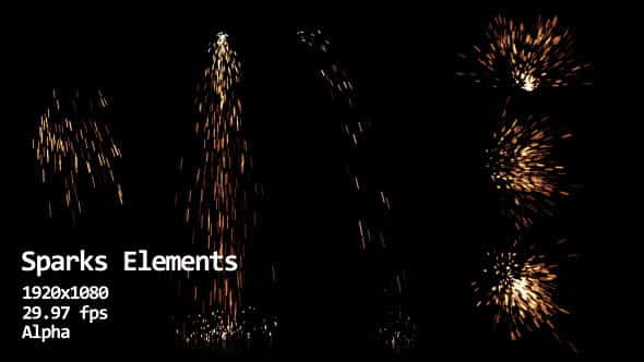 Sparks Elements - VideoHive 3020224
