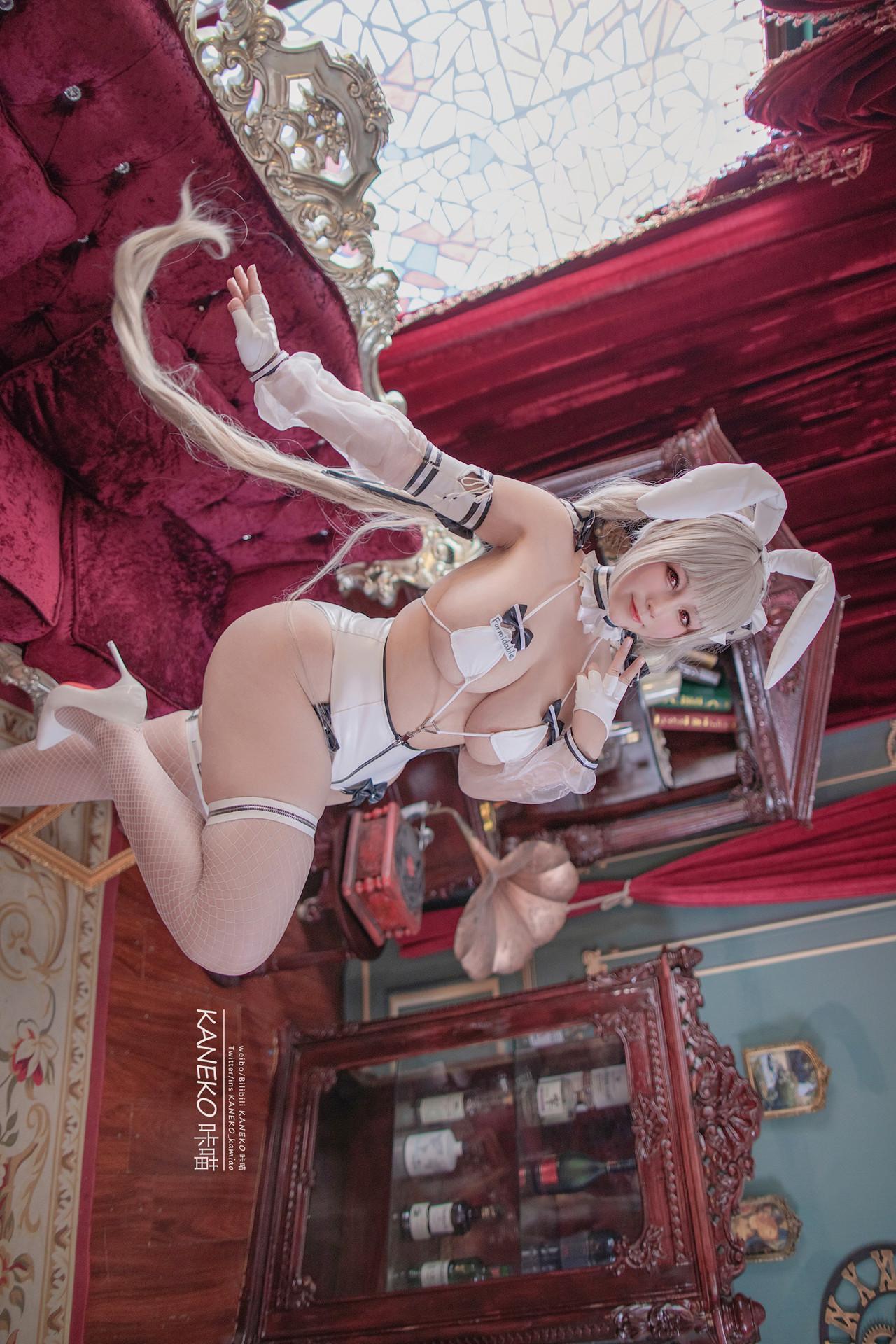 Cosplay KANEKO咔喵 – 碧蓝航线 可畏兔女郎(35)