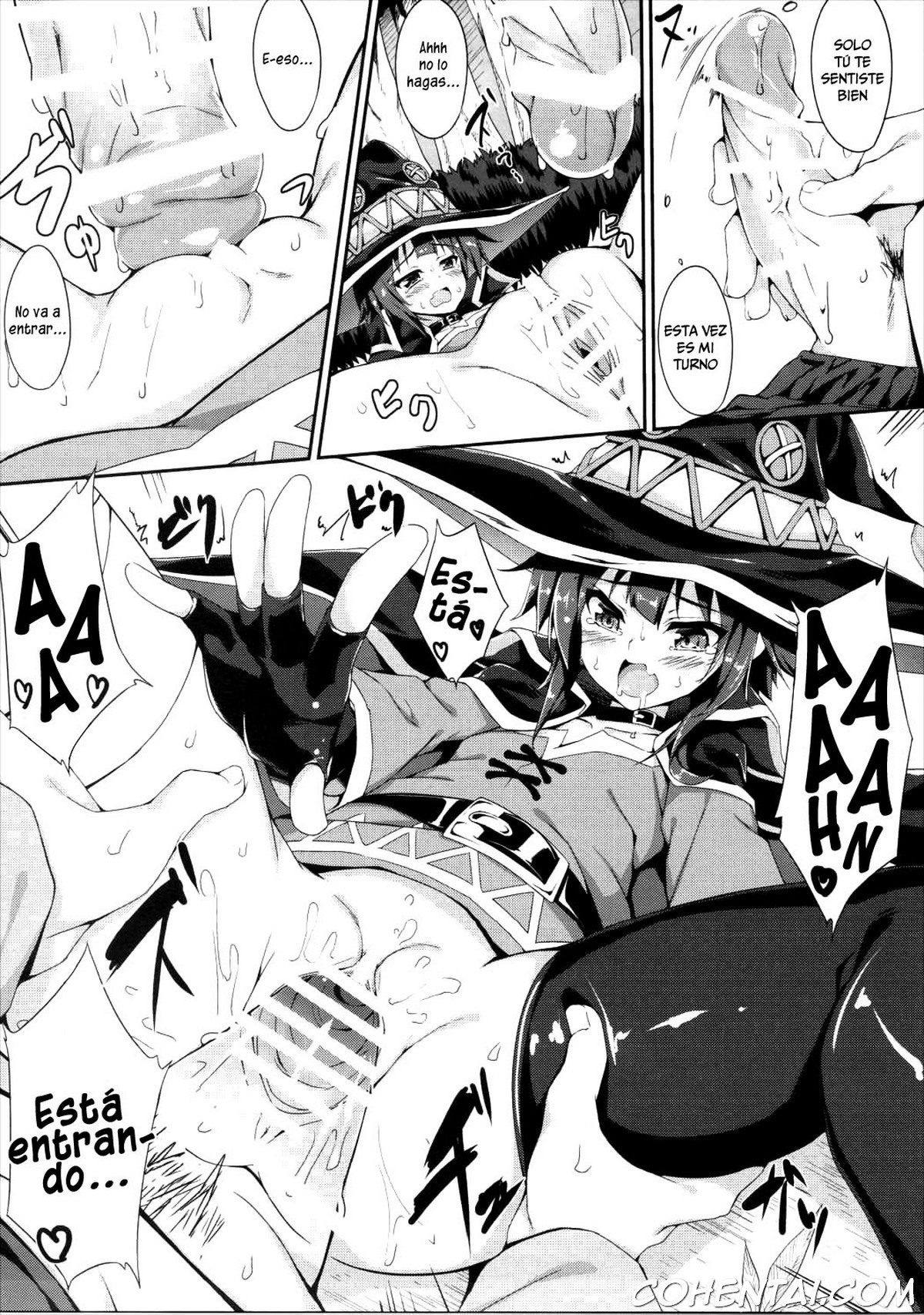 Megumin no Bakuretsu Mahou After (Kono Subarashii Sekai ni Syukufuku o!) xxx comics manga porno doujin hentai español sexo 