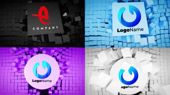 Dynamic Cubes Logo Reveal Bundle - VideoHive 50076966