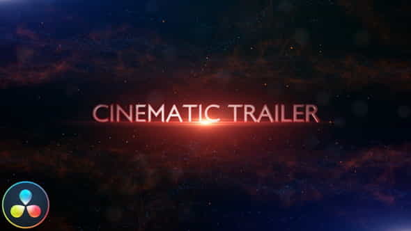 Cinematic Trailer Titles - DaVinci - VideoHive 33199457