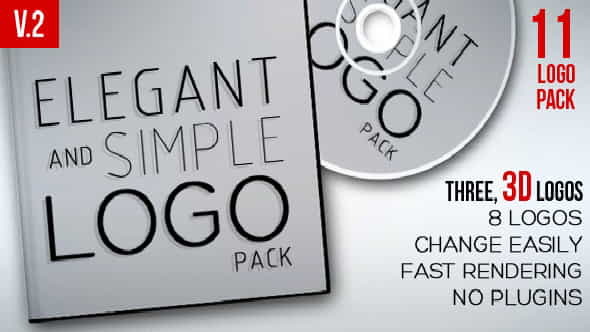 Elegant And Simple Logo Pack - VideoHive 6423670