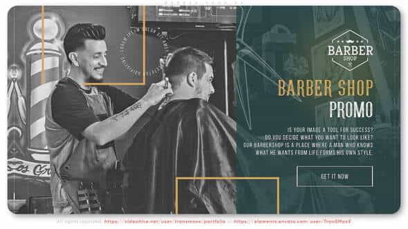 Barber Shop XO - VideoHive 32462544