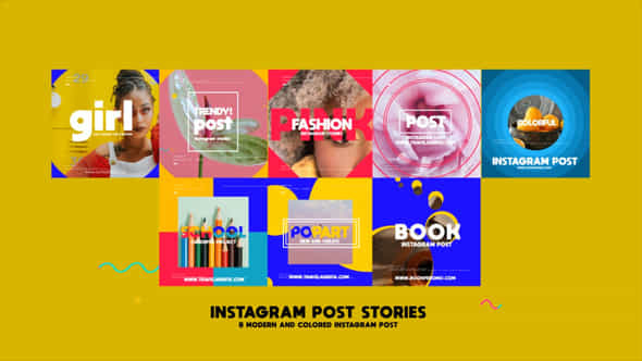 Instagram Post Design - VideoHive 37221833