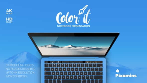 Color it - Notebook Presentation - VideoHive 21823853