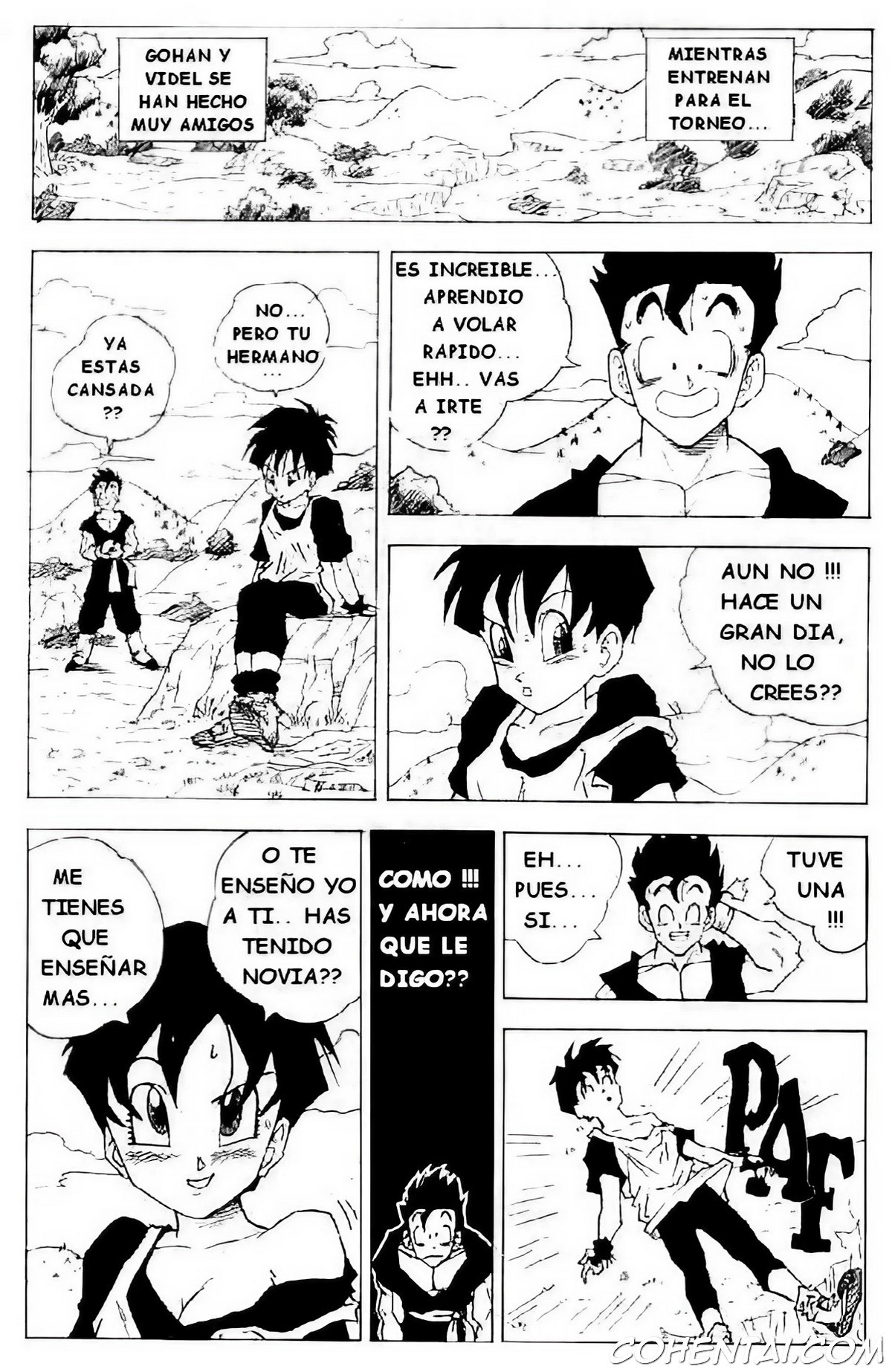 Dragon Ball G (Dragon Ball Z) xxx comics manga porno doujin hentai español sexo 