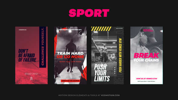 Sport Stories - VideoHive 45064645