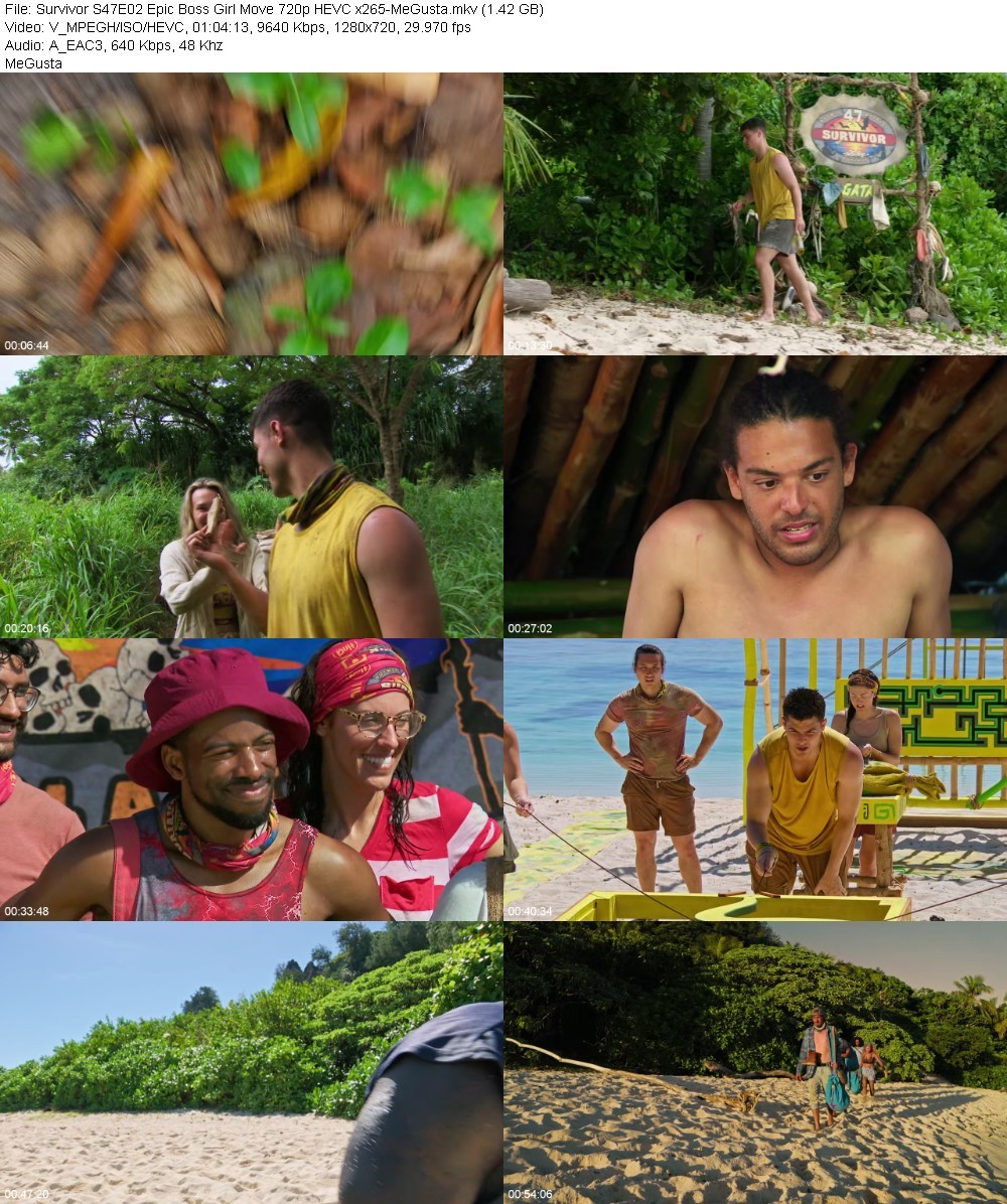 Survivor S47E02 Epic Boss Girl Move 720p HEVC x265-MeGusta