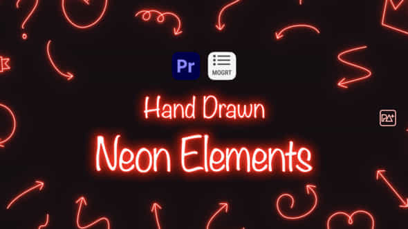 Hand Drawn Neon - VideoHive 40226219