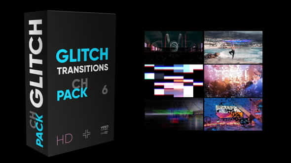 Glitch Transitions - VideoHive 35721266