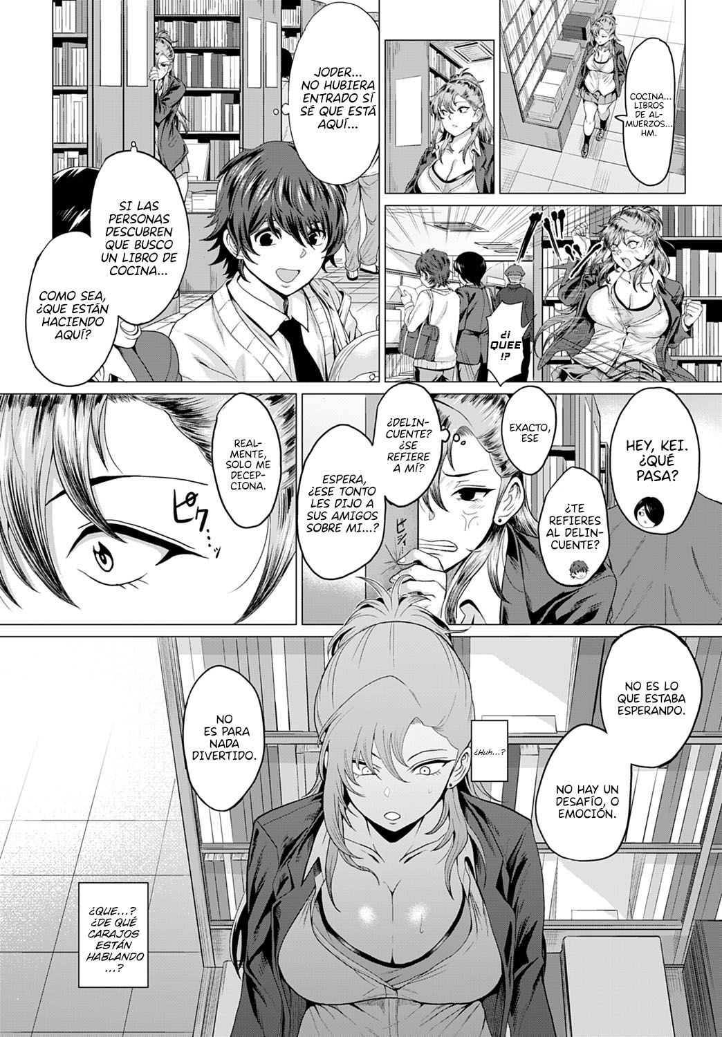 [Chicken] Boku to Furyou to Okujou de  En la tejado, con la delincuente (COMIC Anthurium 2020-06) [Spanish] [NicoNiiScans] [Digital]