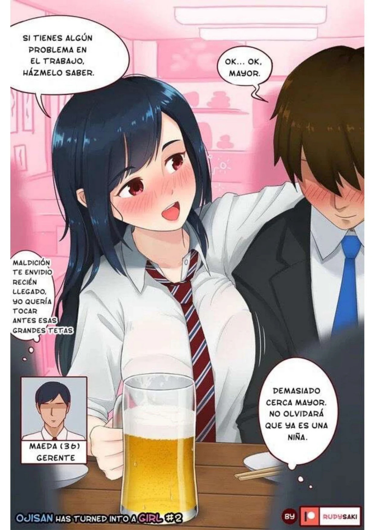 Ojisan has turned into a girl - 8