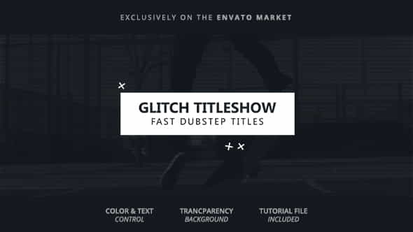 Glitch Titleshow 2 - VideoHive 18770206