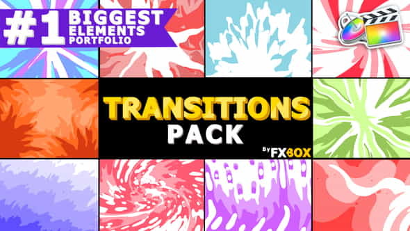 Smooth Transitions Pack | FCPX - VideoHive 26434316