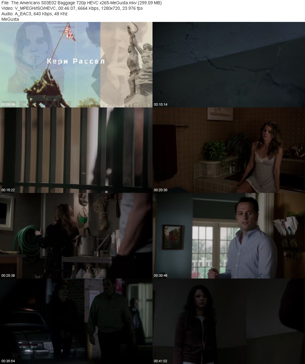 The Americans S03E02 Baggage 720p HEVC x265-MeGusta