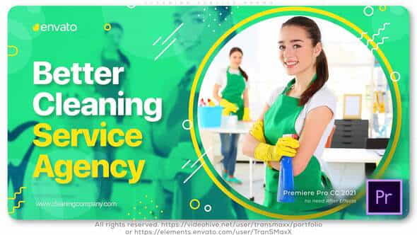 Cleaning Service Promo - VideoHive 35367511