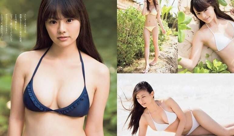 日本杂志女郎秀丽端庄超凡脱俗(20)