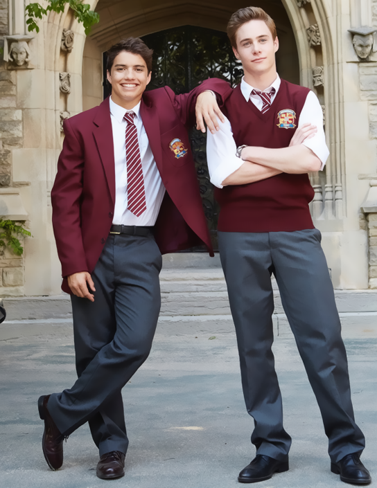 Uniformes escolares B0lR63OP_o