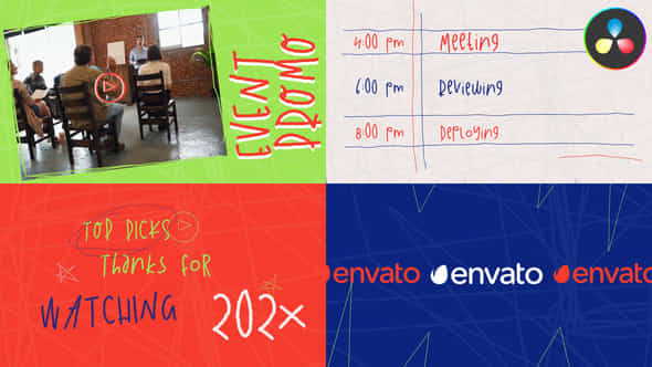 Event Promo For Davinci Resolve - VideoHive 52660072