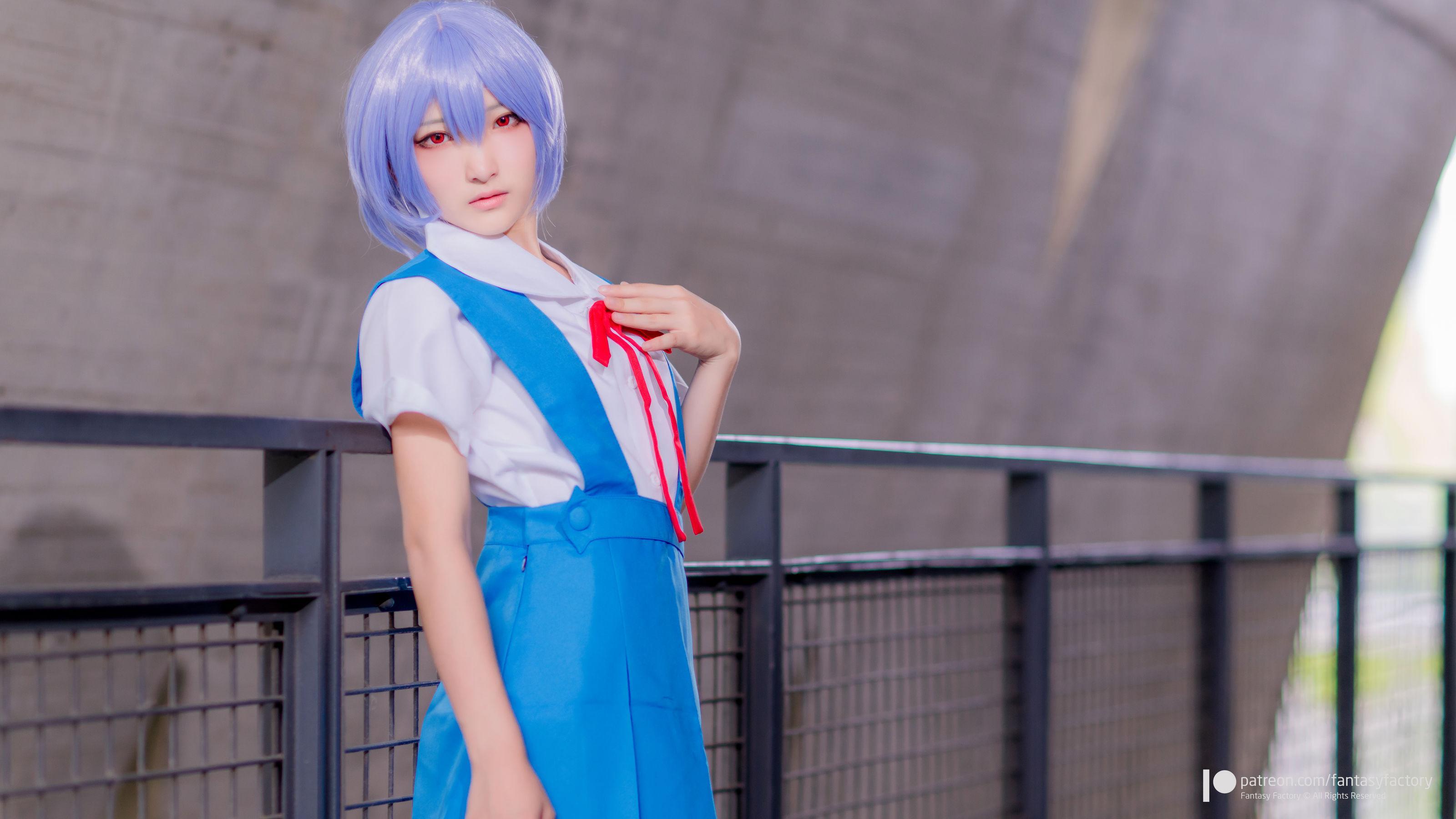 [Cosplay写真] 小丁 《Fantasy Factory》 – JK 情趣 旗袍(70)