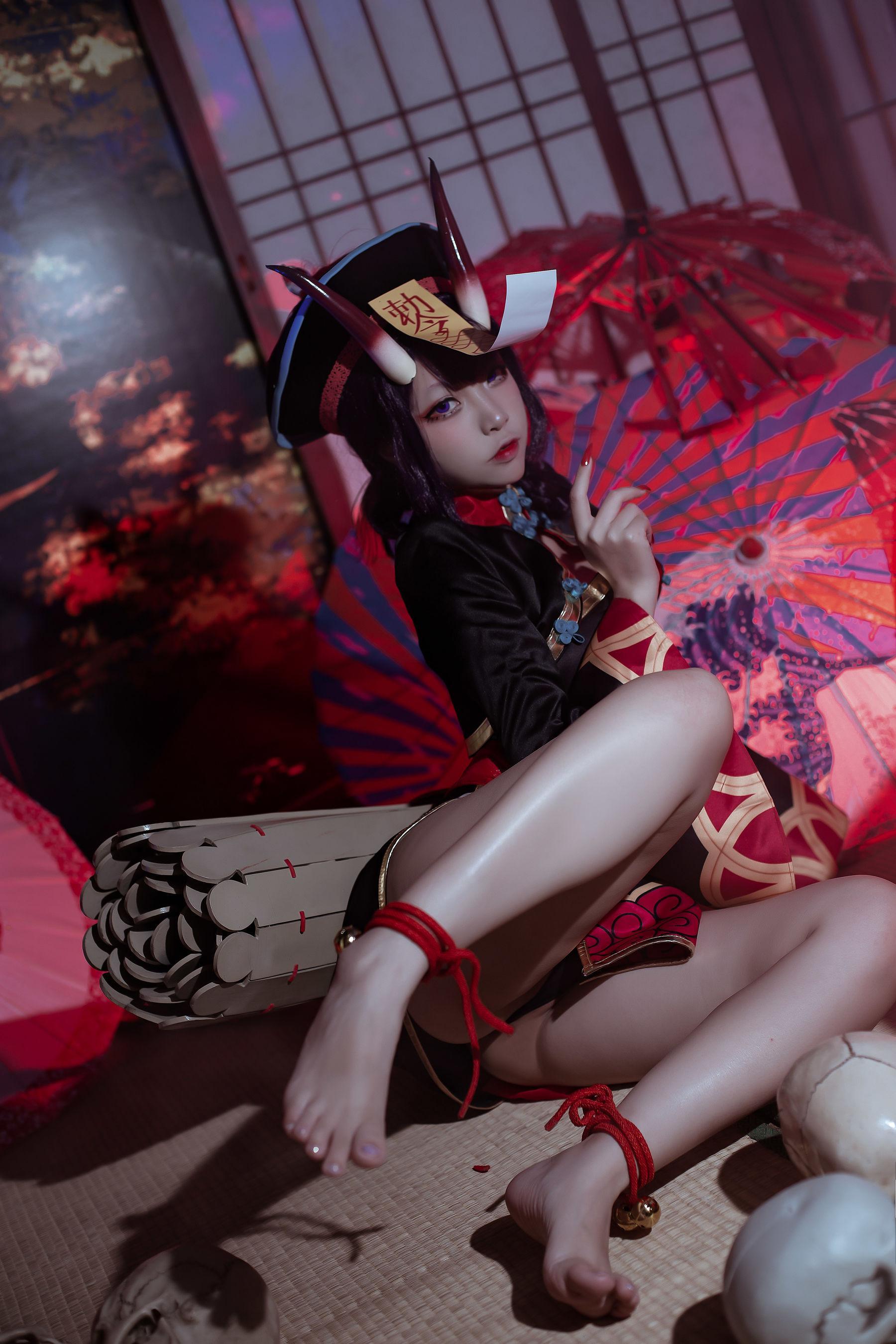 [Cosplay] 二佐Nisa – fate酒吞僵尸童子 写真套图(12)