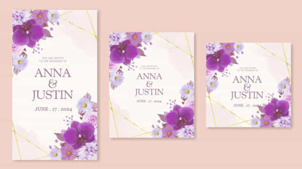 Wedding Invitation Intro - VideoHive 50725622