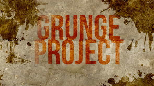 Grunge Project - VideoHive 4486097
