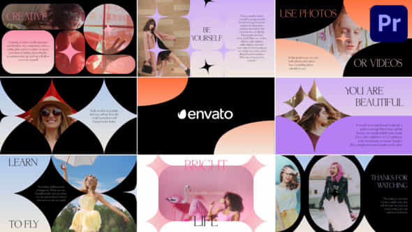 Creative Slides For Premiere Pro - VideoHive 51916542