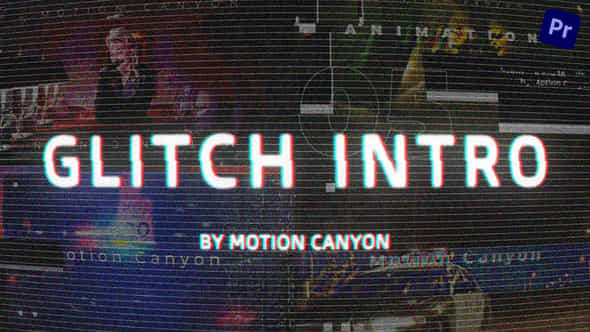 Glitch Intro - VideoHive 39193070