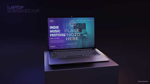 Laptop Screen Mockup - VideoHive 44834970