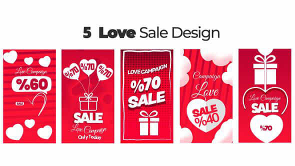 Love Sale Story - VideoHive 35861363