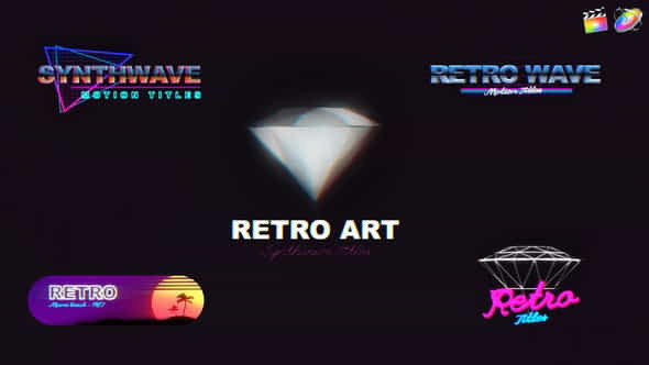 Retro 80s Titles - VideoHive 33718550