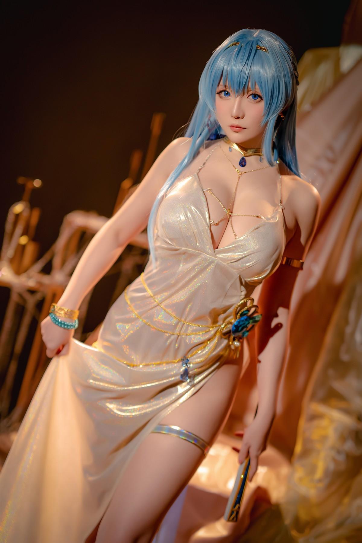 Cosplay 星之迟迟Hoshilily Nikke 海伦(14)