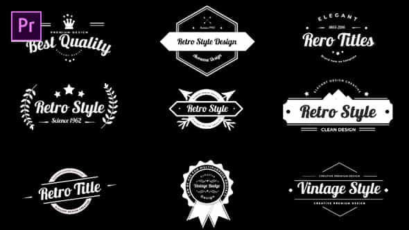 Retro Title Pack - VideoHive 29892073