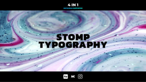 Stomp Typography - VideoHive 42188868