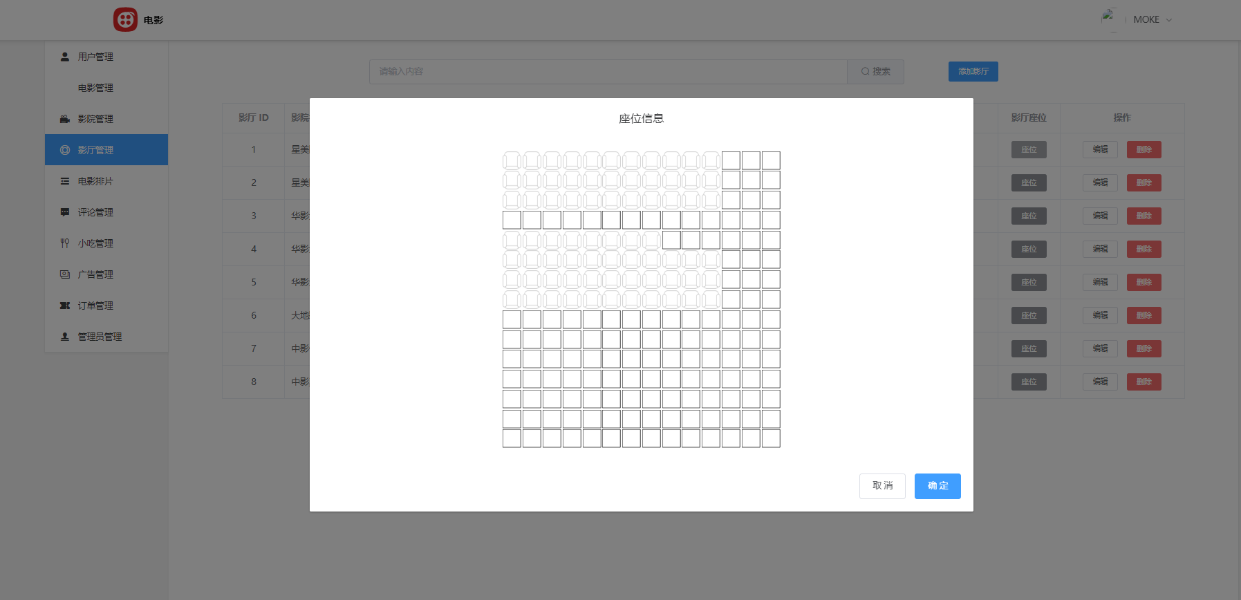 电影排片管理