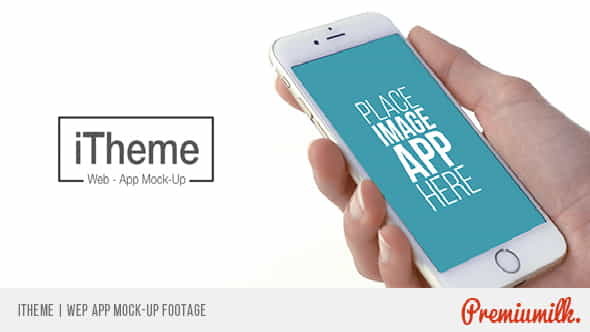 iTheme | Web App Mock-Up - VideoHive 16396040