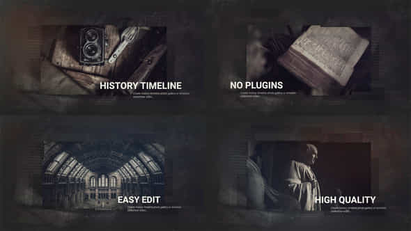 Old History Timeline Promo - VideoHive 25981698
