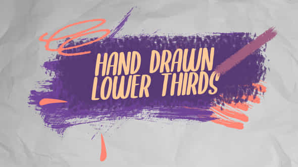 Hand Drawn Lower - VideoHive 34764563