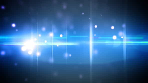 Particles and optical flares blue - VideoHive 124714