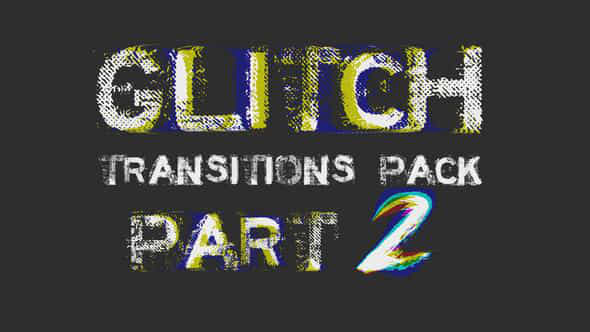 Drag-N-Drop Glitch Transitions - VideoHive 36696150