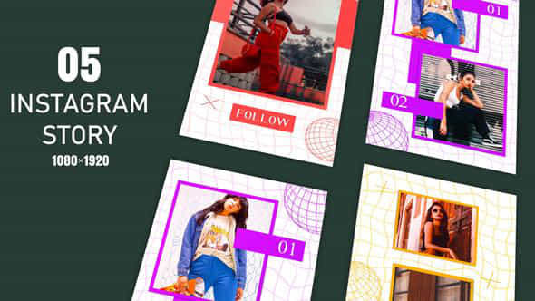 Stylish Instagram Story - VideoHive 45086732