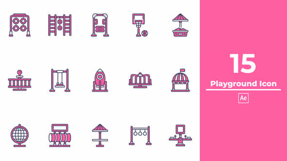 Playground Icon After Effects - VideoHive 49831582